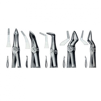 ENGLISH EXTRACTING FORCEPS