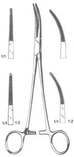 HAEMOSTATIC FORCEPS